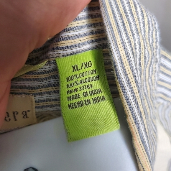 Cubavera Men's Long Sleeve Casual Button Down Shirt Size XL - Picture 7 of 12